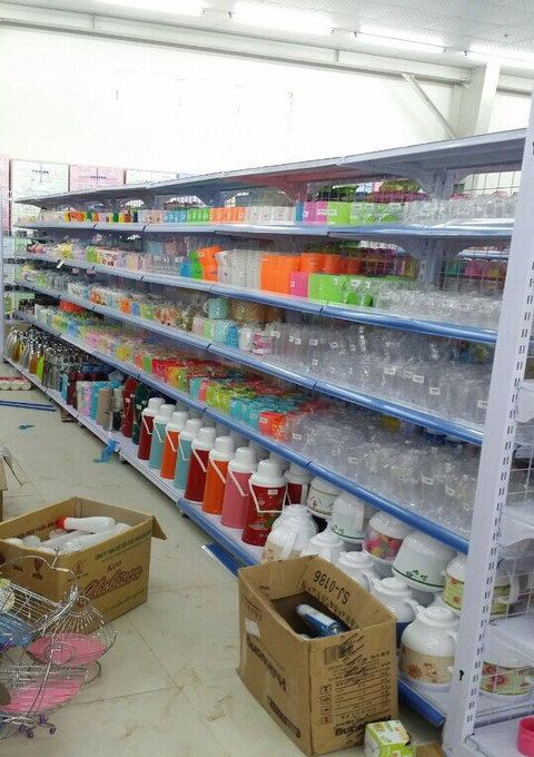 giá kệ hàng gia dụng cho siêu thị và cửa hàng tự chọn